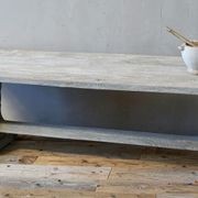 French Antique Bleached Oak Refectory Table gallery detail image