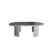 Zen Oblong Stone Dining Table gallery detail image