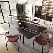 Marquina Gold Benchtop - Full-body patterned Matt gallery detail image
