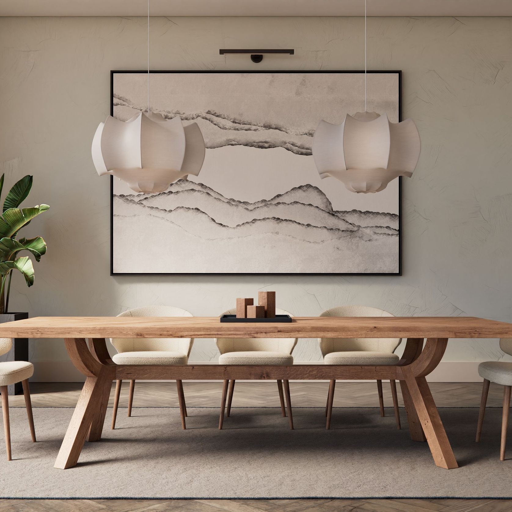 Wishbone Dining Table gallery detail image
