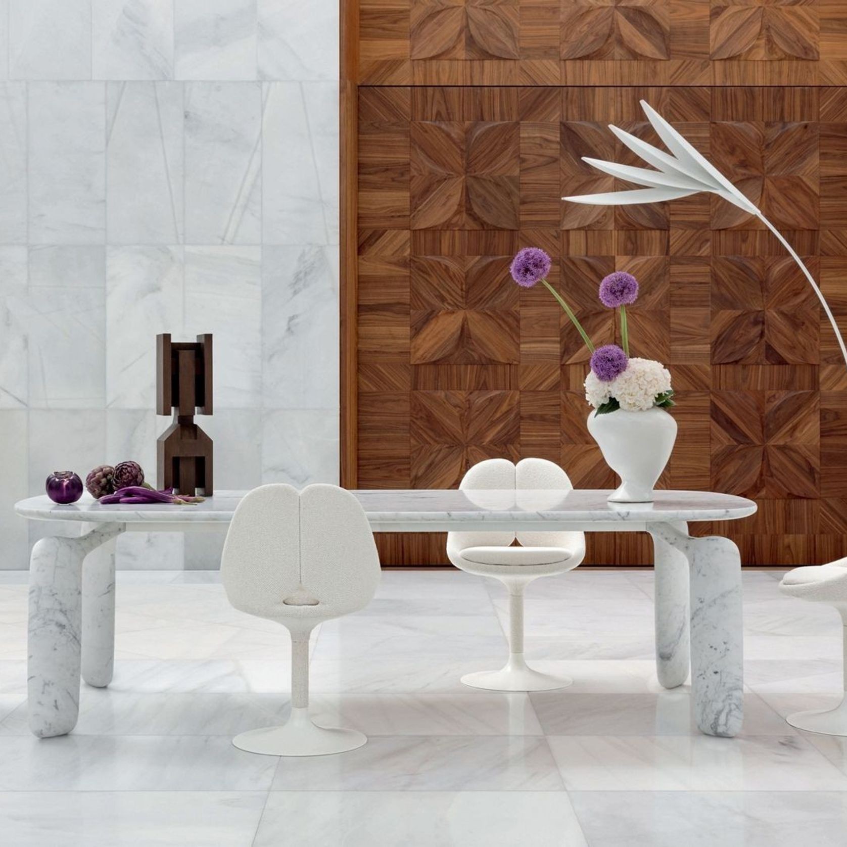 Pulp Marbre Dining Table gallery detail image