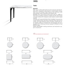 Tavolo'95 DINING TABLE FOR INDOOR + OUTDOOR by Depadova gallery detail image