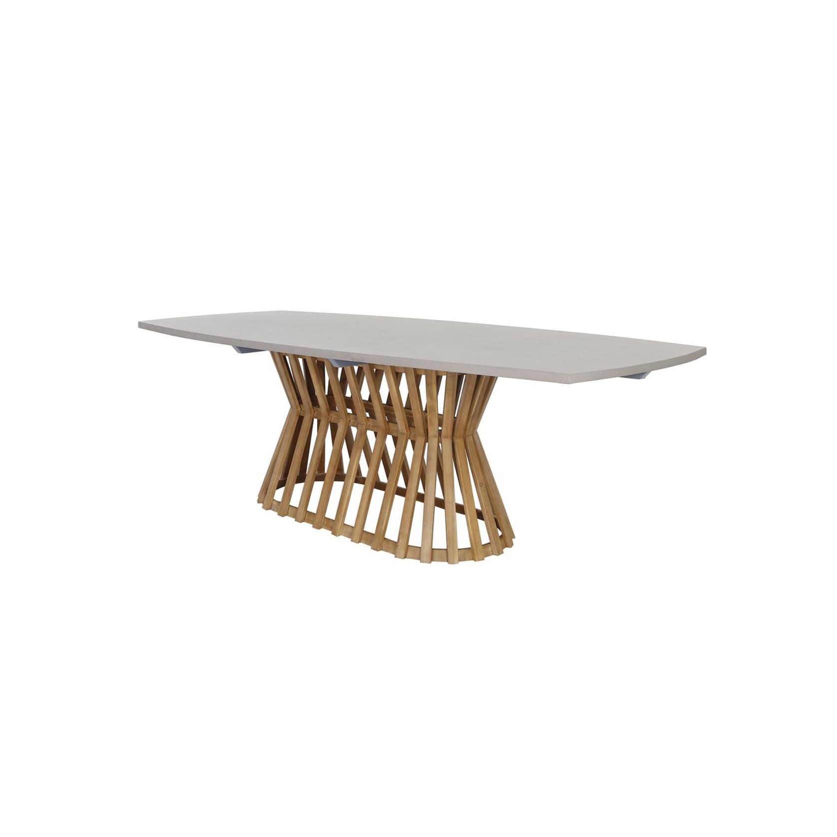 Waverley 2.6m Outdoor Concrete Look Dining Table gallery detail image