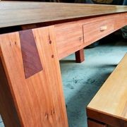 Totara and Kauri Dining Table gallery detail image