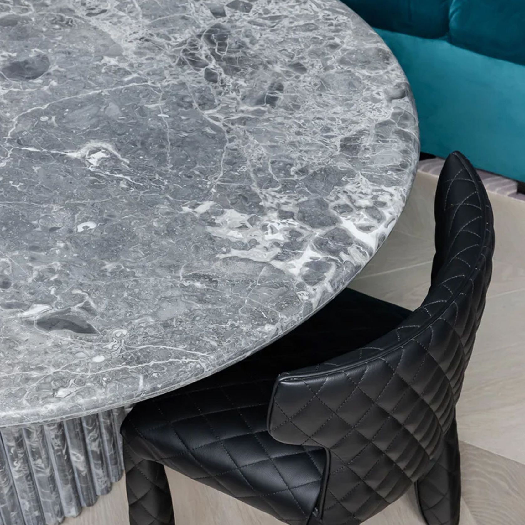 Zen Oblong Stone Dining Table gallery detail image