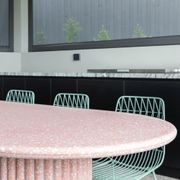 Zen Oblong Stone Dining Table gallery detail image
