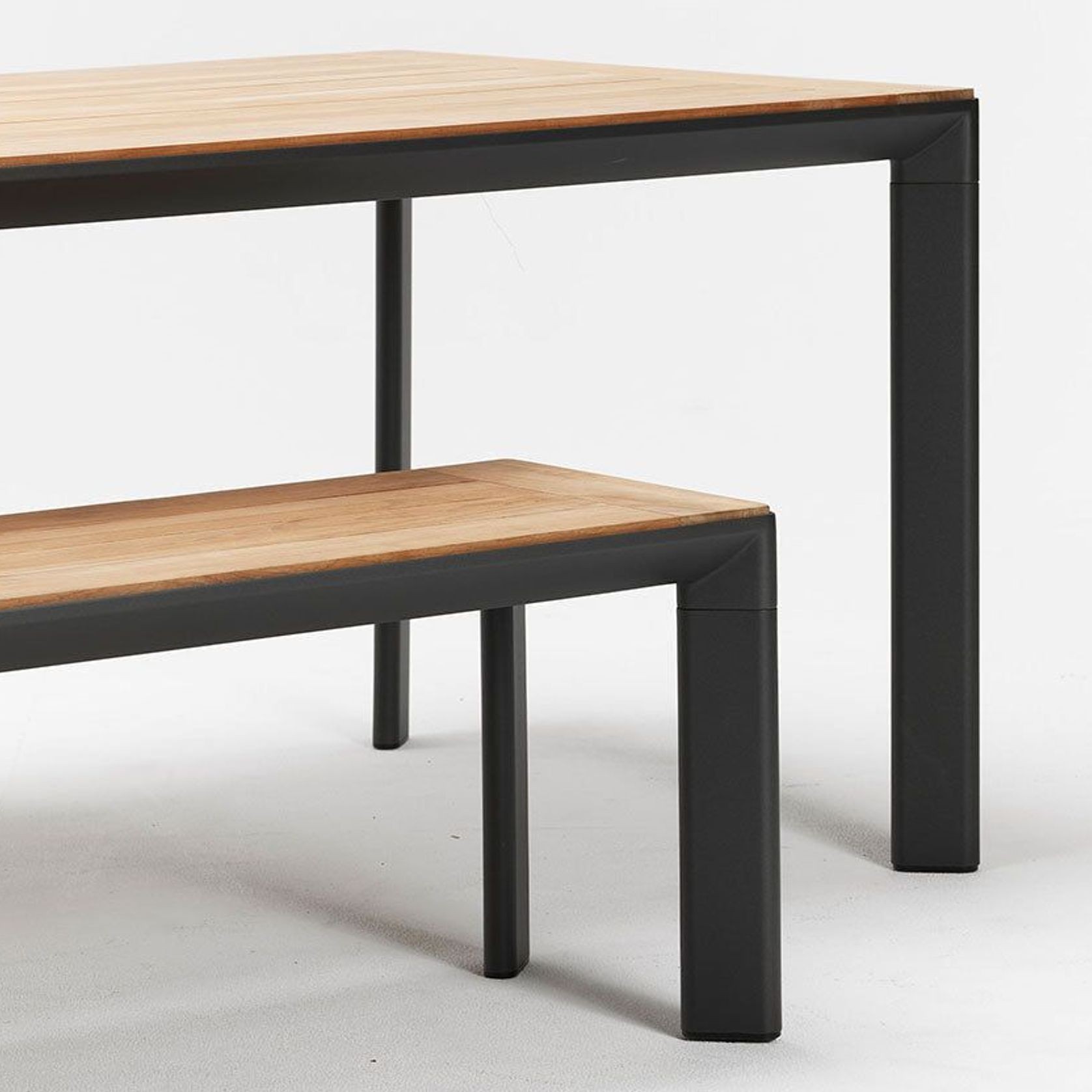 Addis | Teak & Aluminium Table gallery detail image