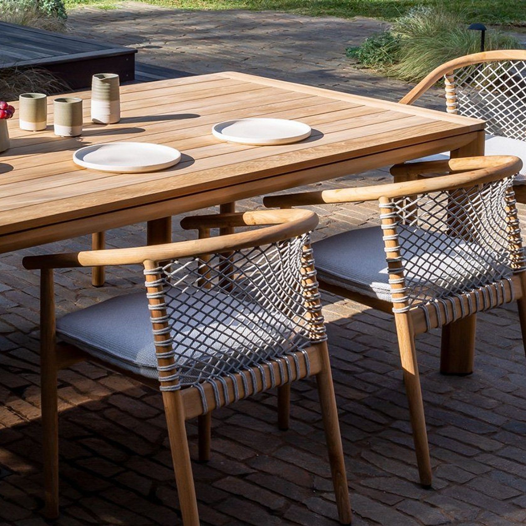 Addis | Teak Table gallery detail image