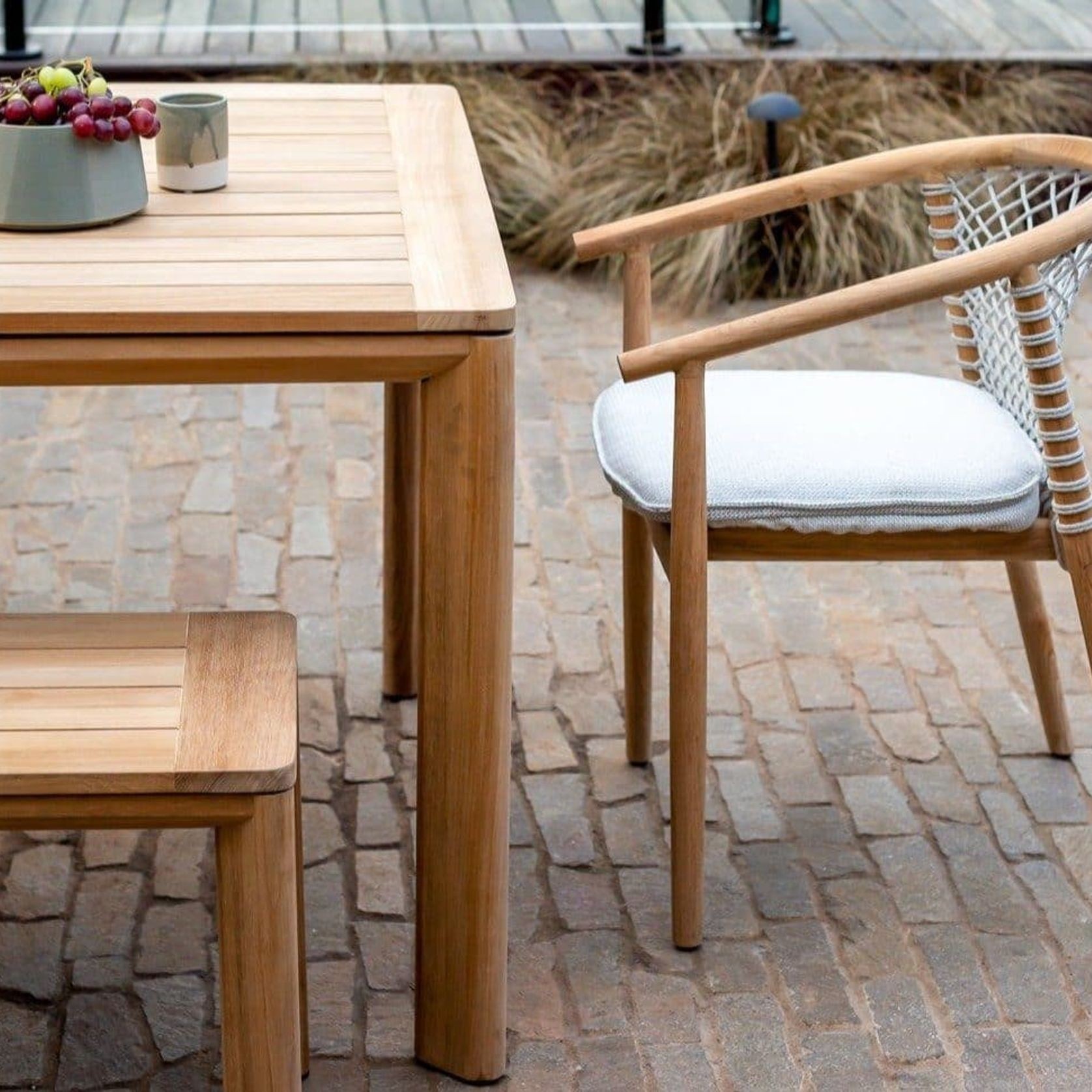 Addis | Teak Table gallery detail image