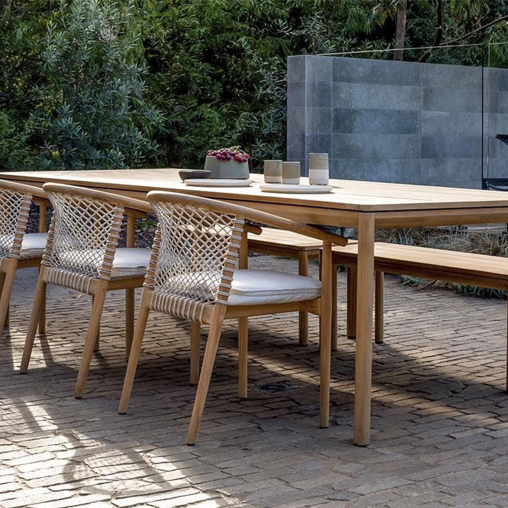 Addis | Teak Table gallery detail image