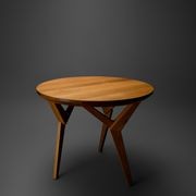 The Oak Fold Table — Solid Oak gallery detail image