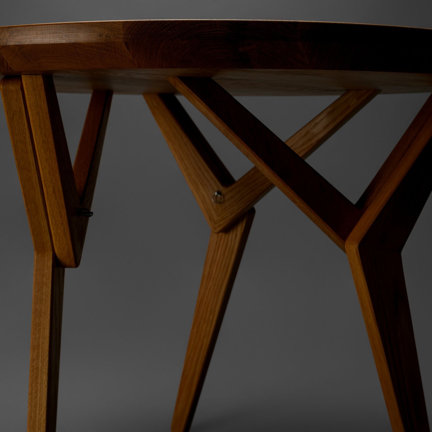 The Oak Fold Table — Solid Oak gallery detail image