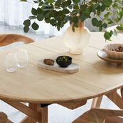 Casa Extendable Dining Table (120 - 200cm) | Natural gallery detail image