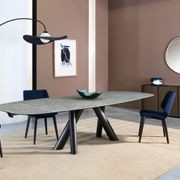 Ballet Oval Dining Table with Extensions gallery detail image