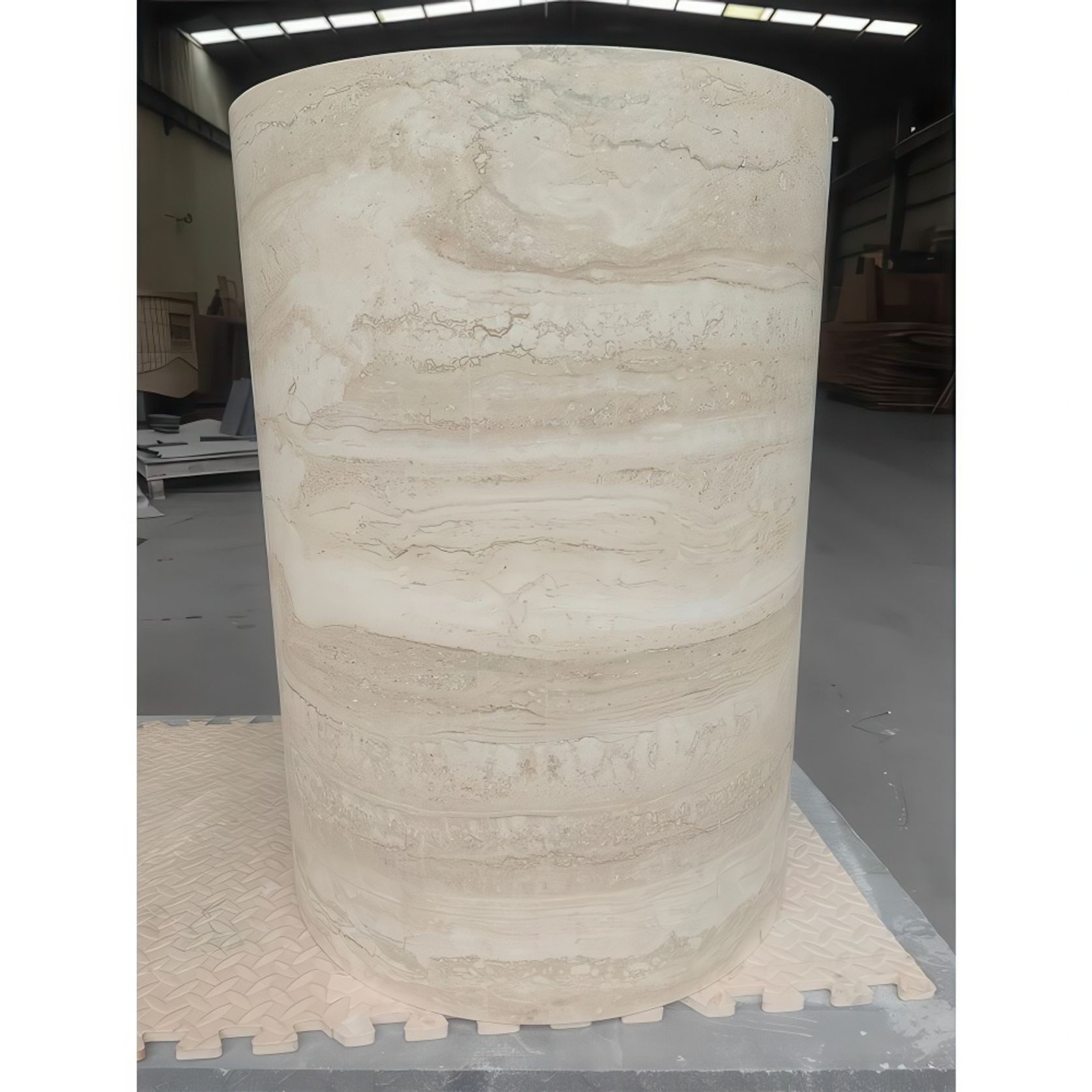 Court Dining Table-Italian Super White Travertine | Natural Stone Co. gallery detail image