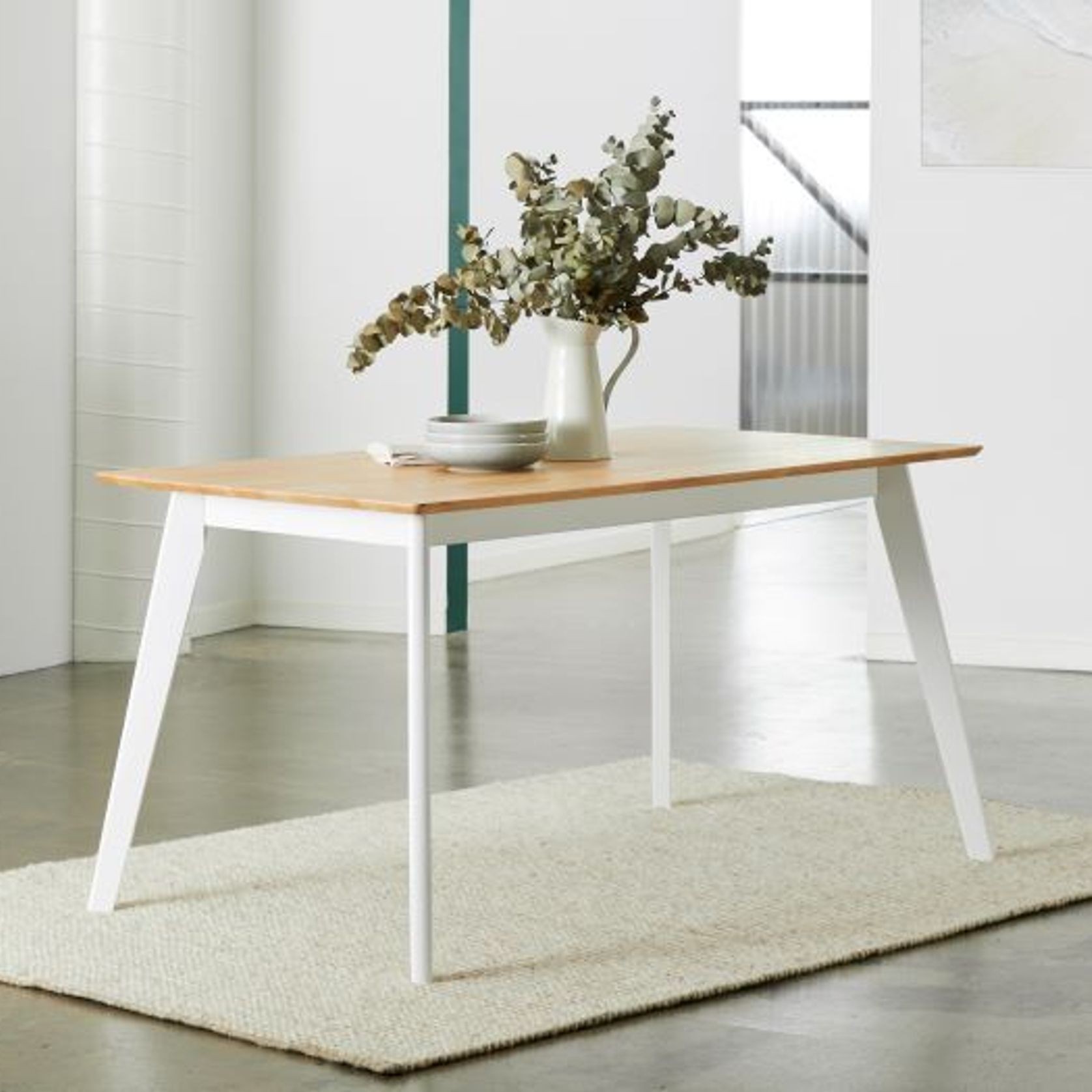 Finn Dining Table | Natural Hardwood gallery detail image