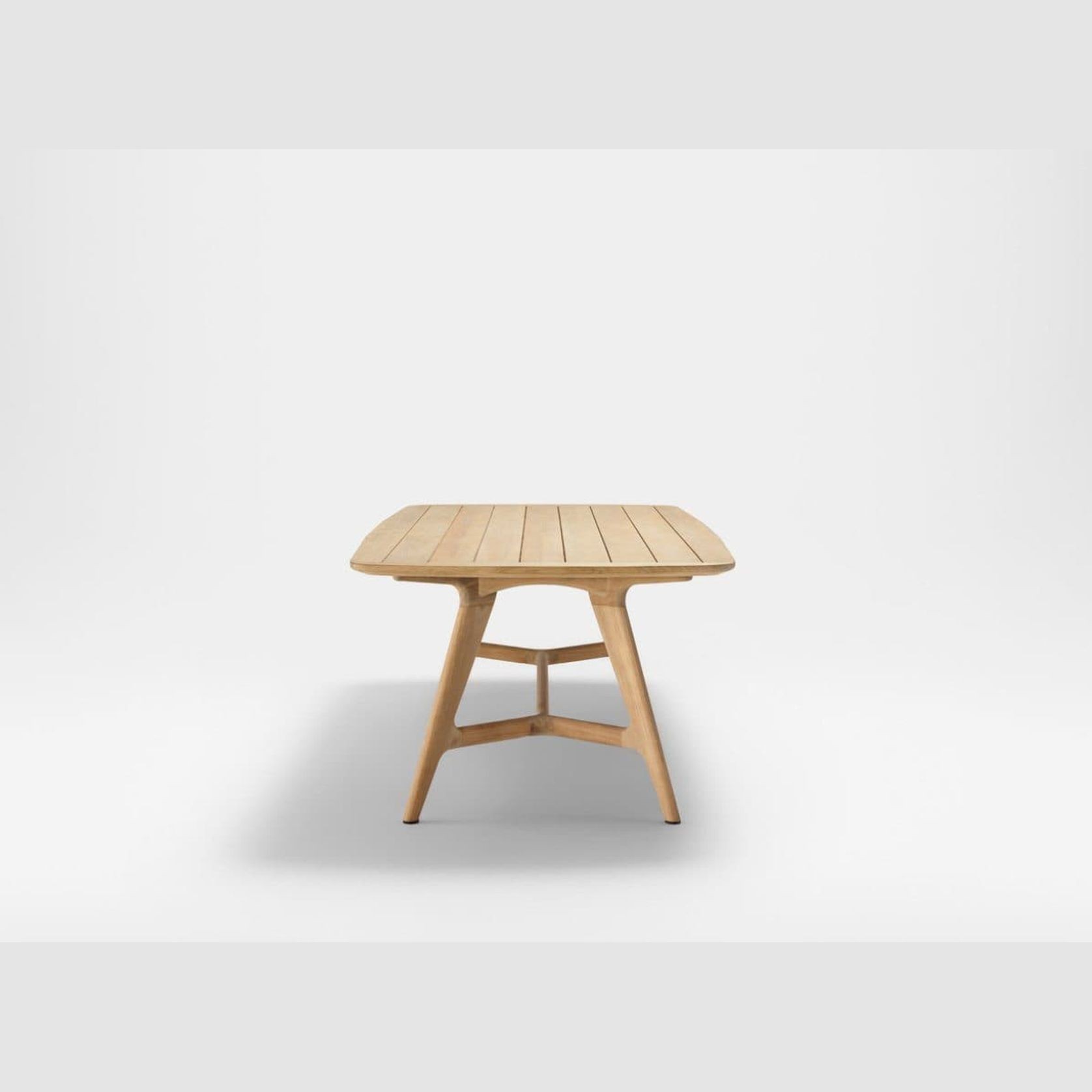 Forrest | Elliptical Teak Table gallery detail image