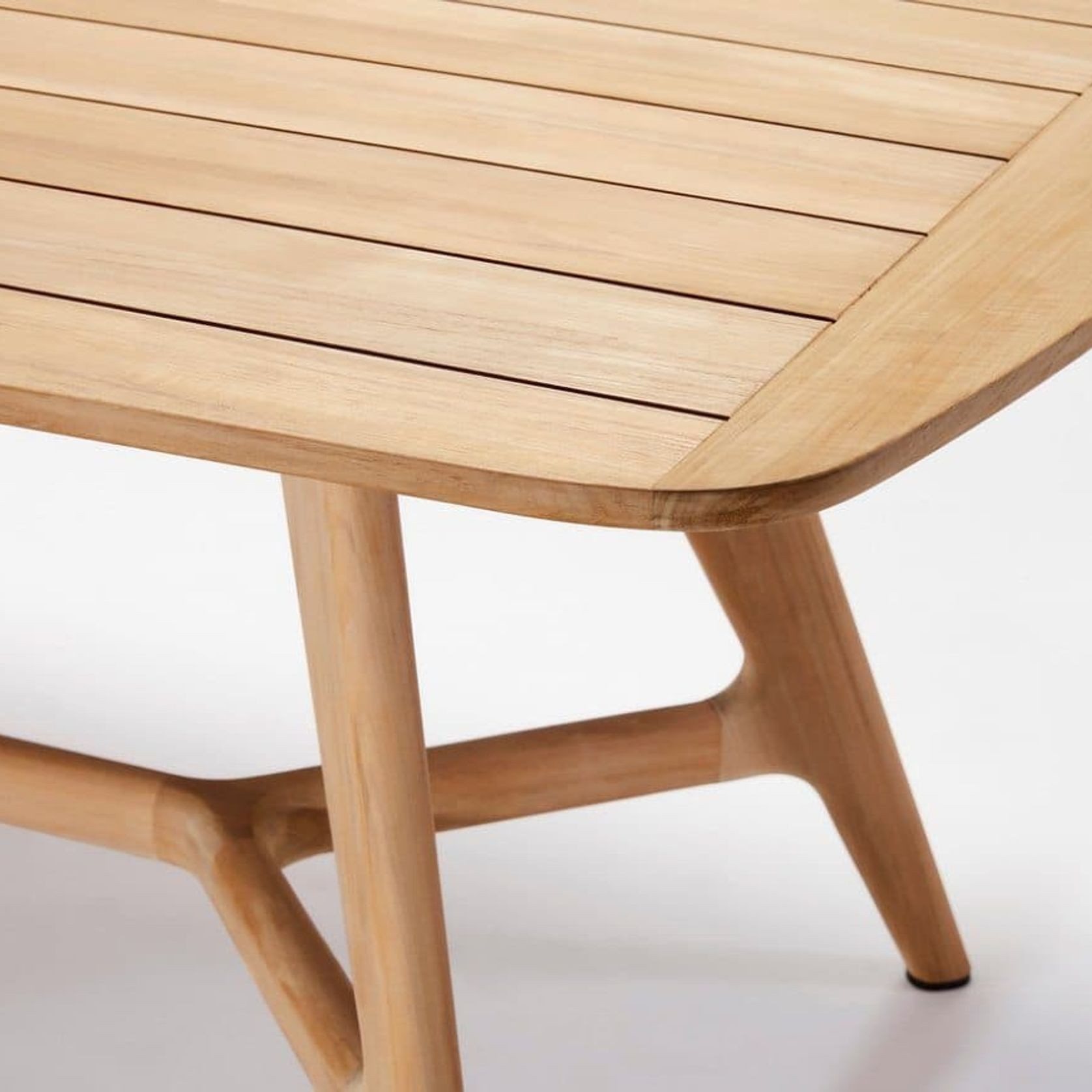 Forrest | Elliptical Teak Table gallery detail image