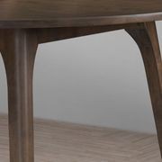 Franki Hardwood Round Dining Table | Walnut gallery detail image