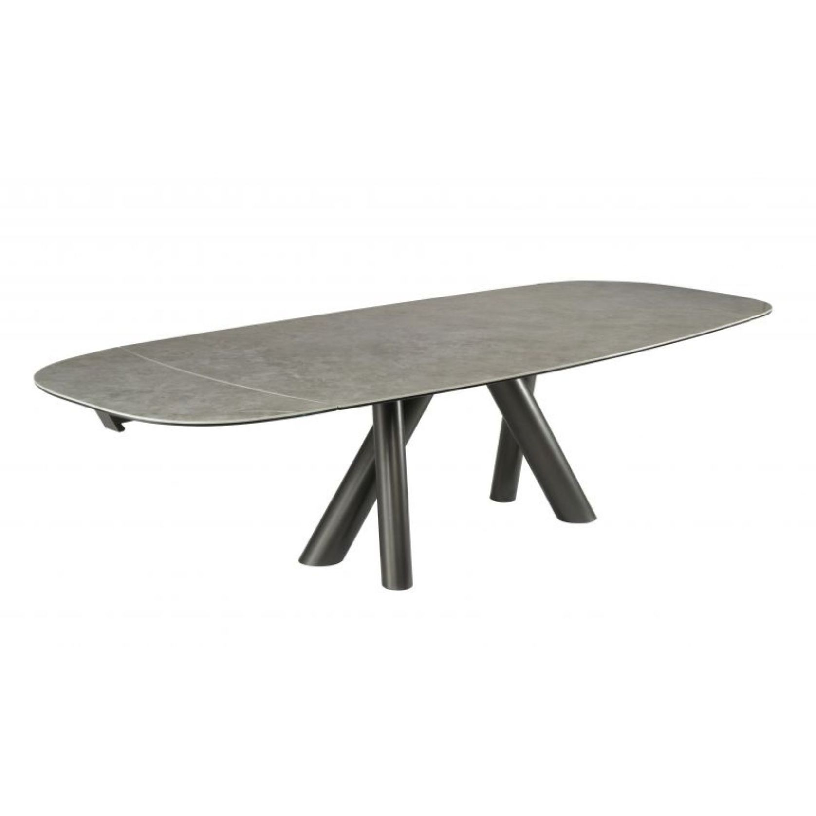 Ballet Oval Dining Table with Extensions gallery detail image