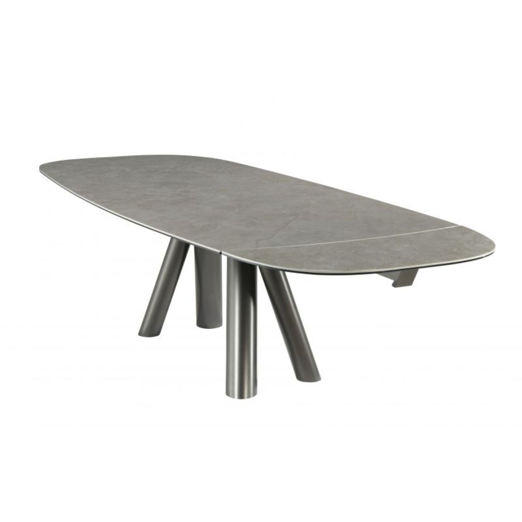 Ballet Oval Dining Table with Extensions gallery detail image