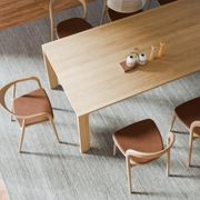 Pier Dining Table - Solid Oak gallery detail image