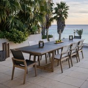 Skaal Teak HPL Top - Extending Outdoor Dining Table gallery detail image