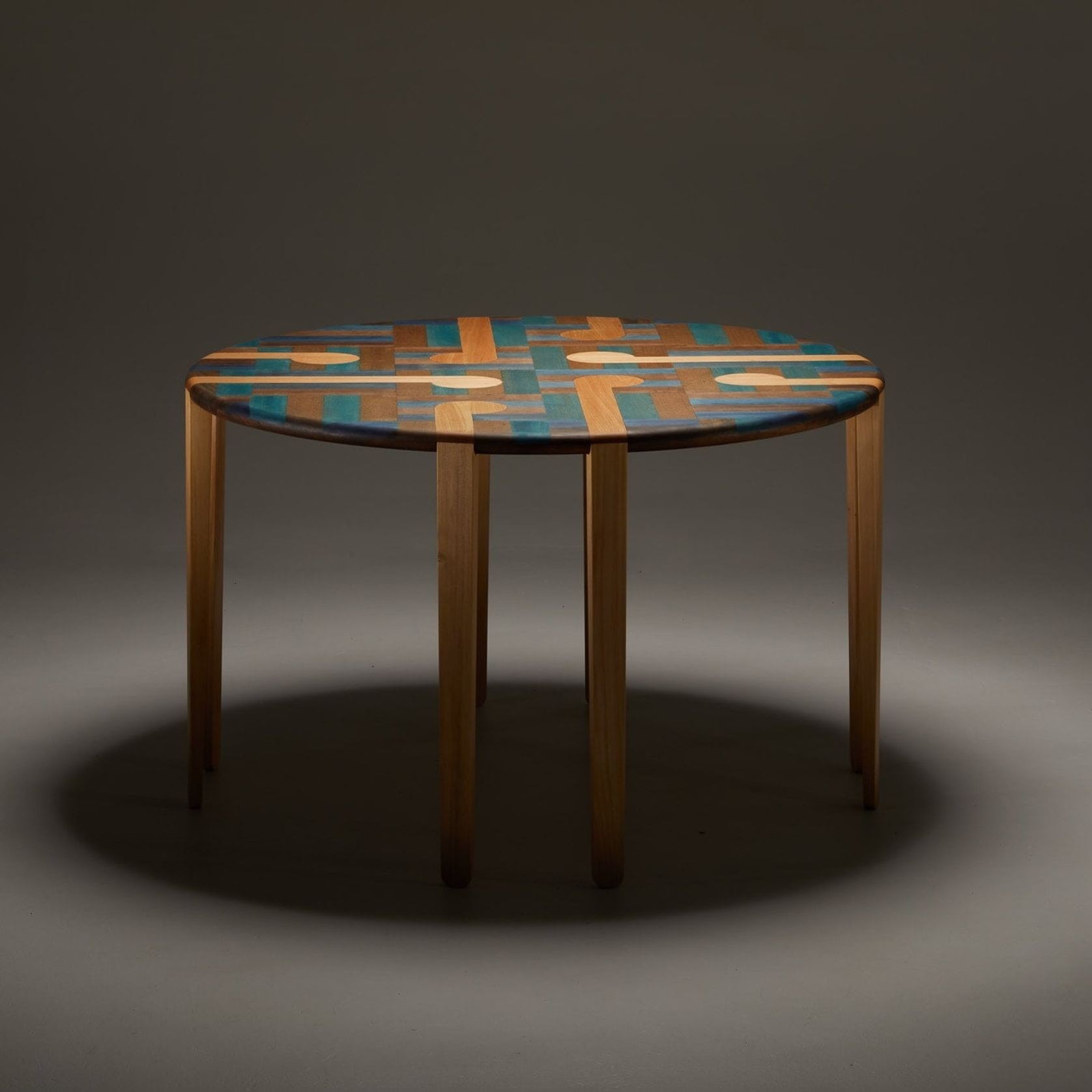 LETSWEAVE Dining Table — Reclaimed Kauri & Rimu gallery detail image