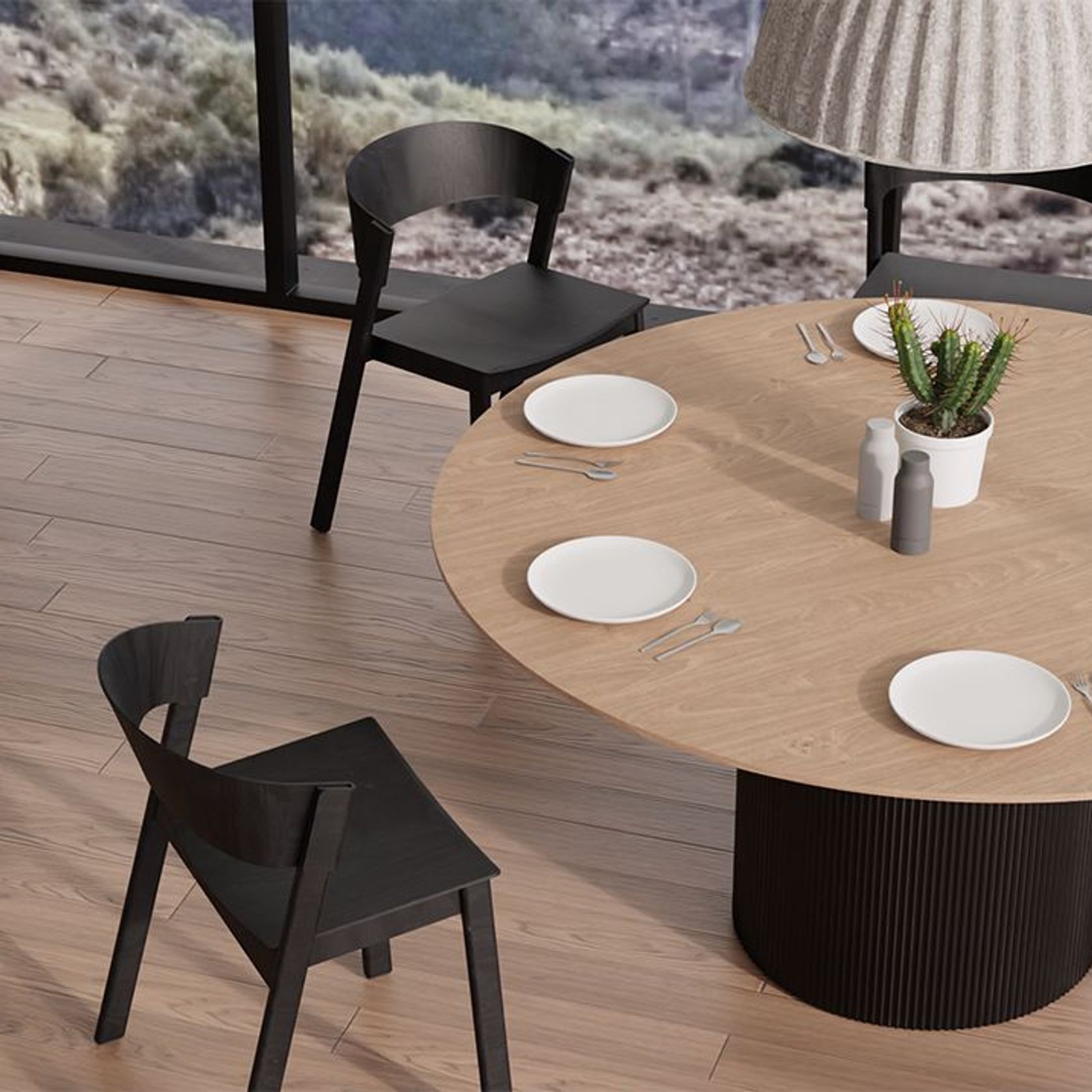 Mimi Dining Table -  Natural - 155cm gallery detail image