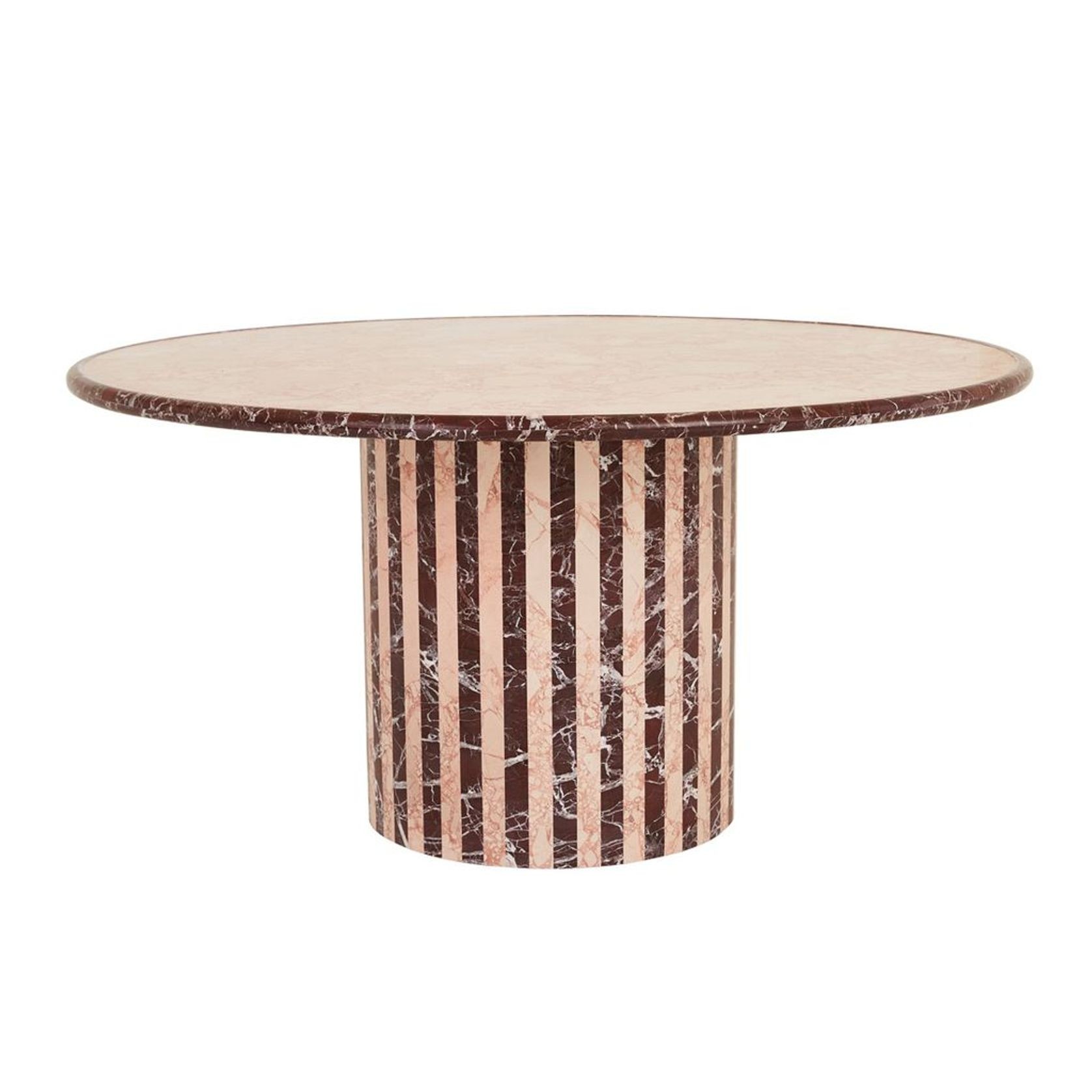 Pippa Stripe Dining Table gallery detail image