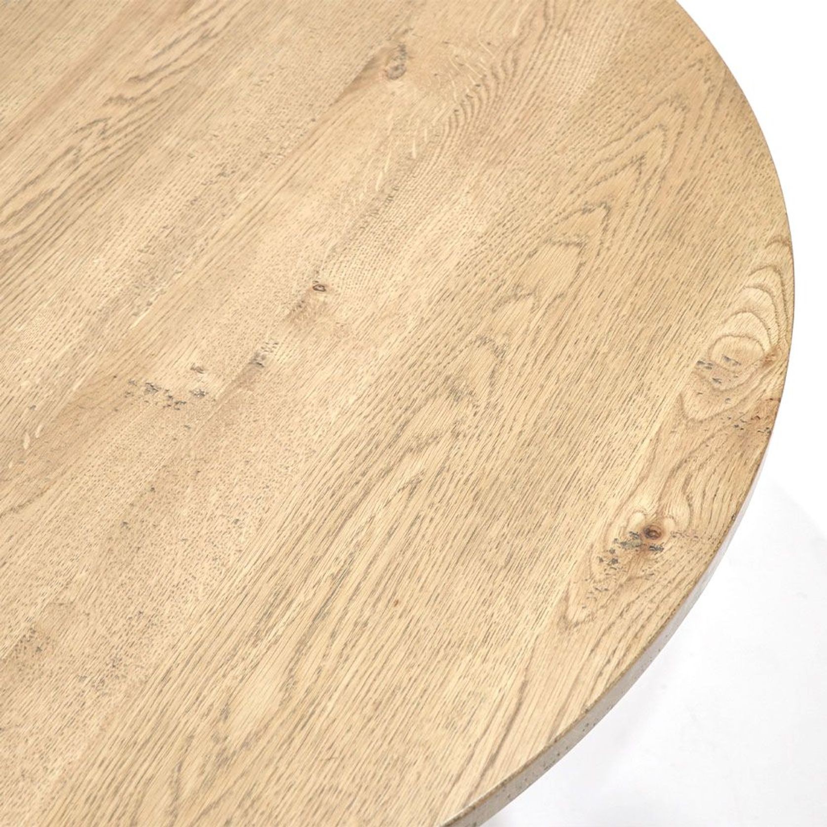 Vaasa Round Oak Dining Table - 150cm gallery detail image