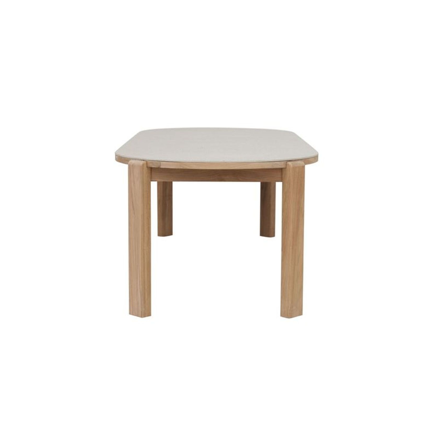 Cannes Quadra Oval Dining Table gallery detail image