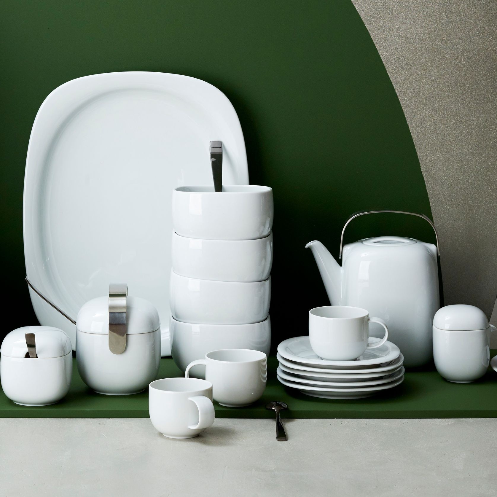 Suomi White Dinnerware gallery detail image
