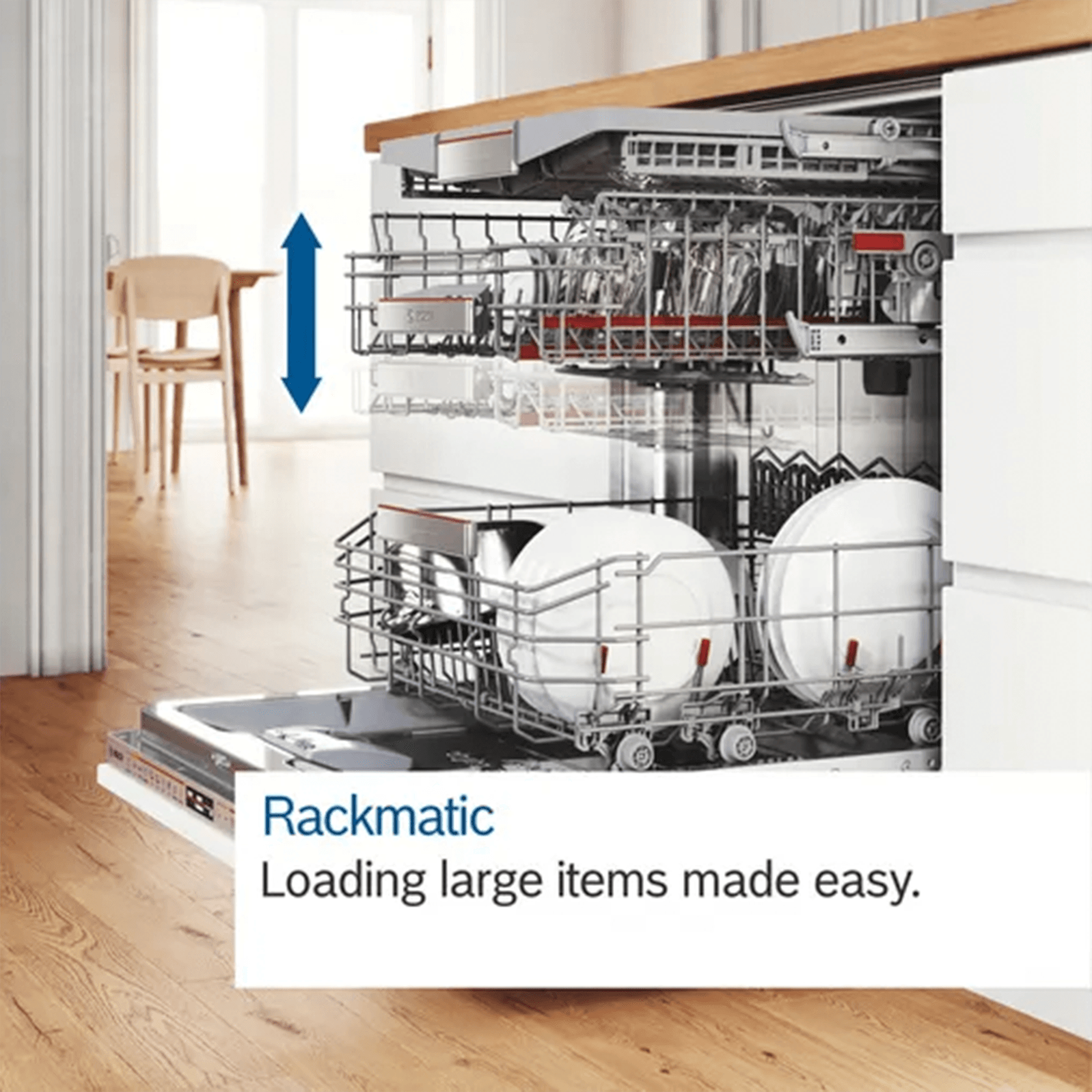 Bosch Series 6 Built-Under Dishwasher 60cm SS gallery detail image
