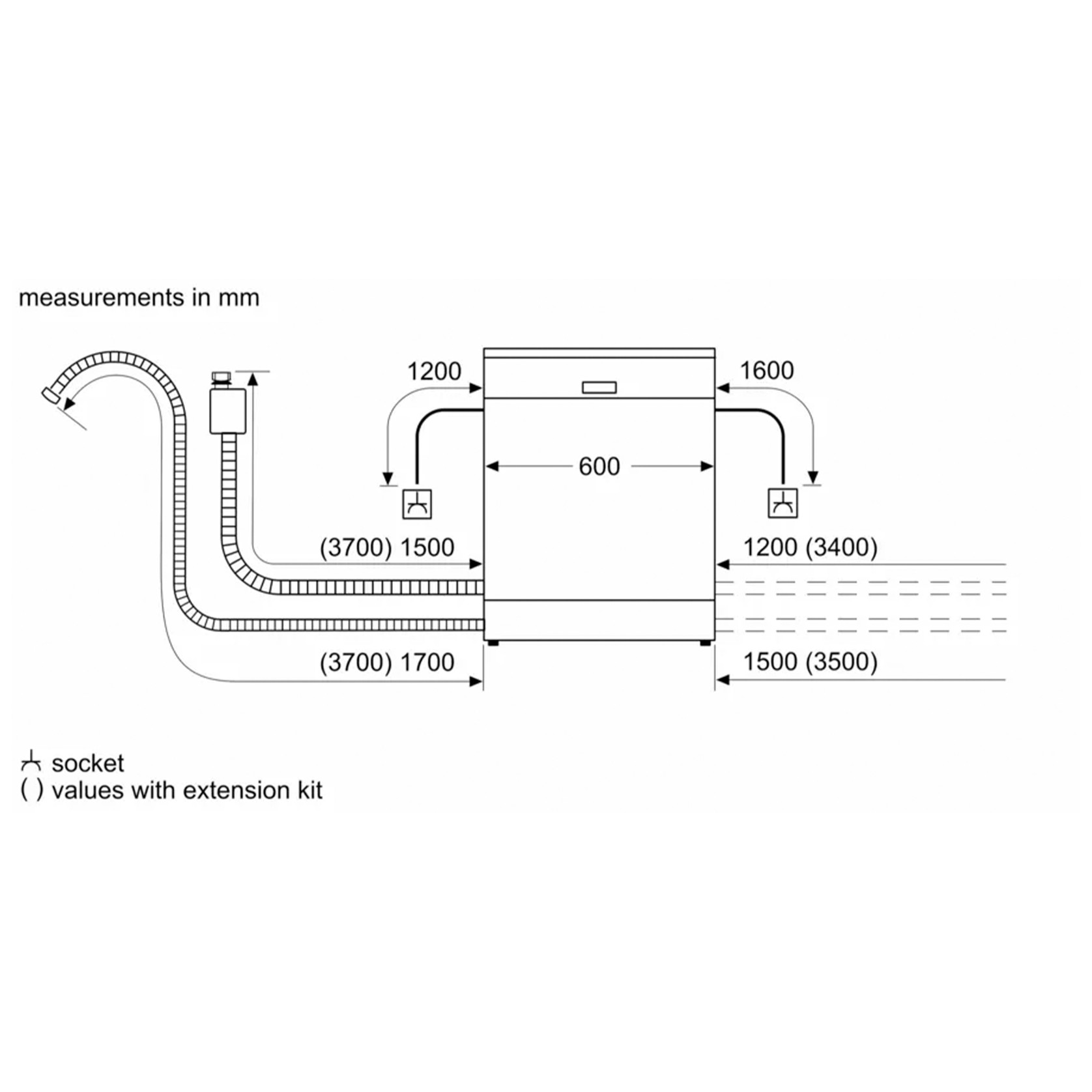 Bosch Series 6 Built-Under Dishwasher 60cm SS gallery detail image