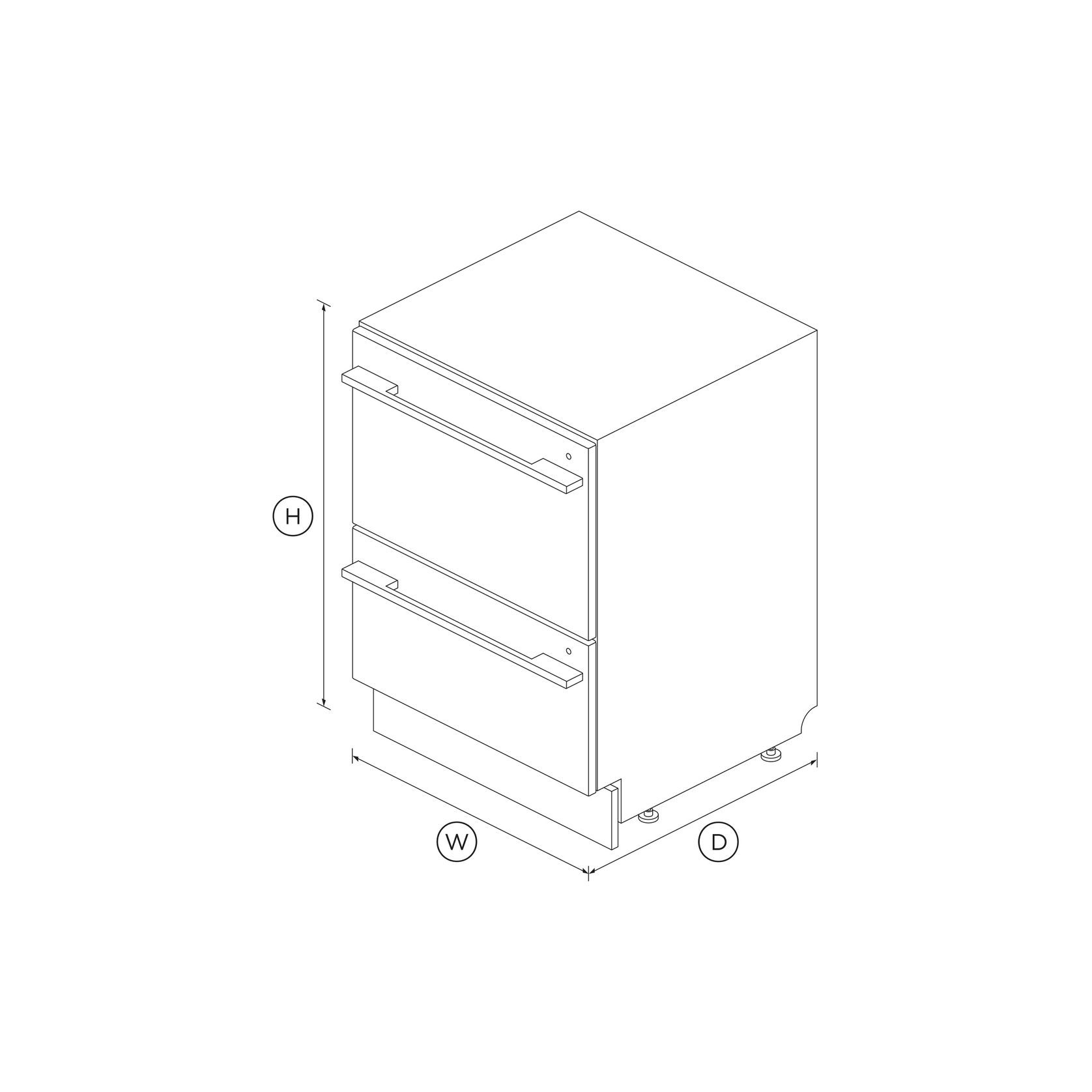 Double DishDrawer Dishwasher, Stainless Steel, Sanitise gallery detail image