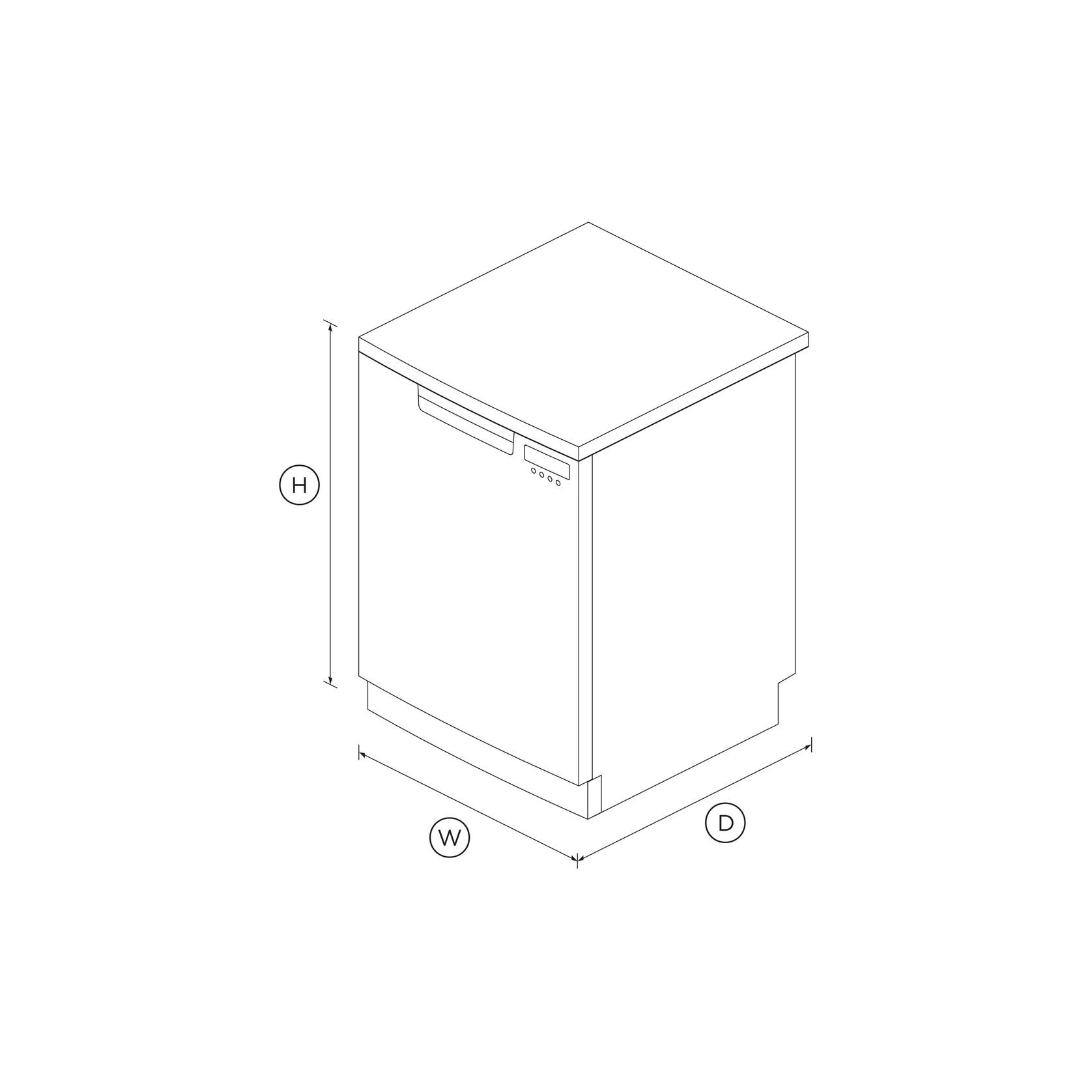 Freestanding Dishwasher, Series 5 gallery detail image
