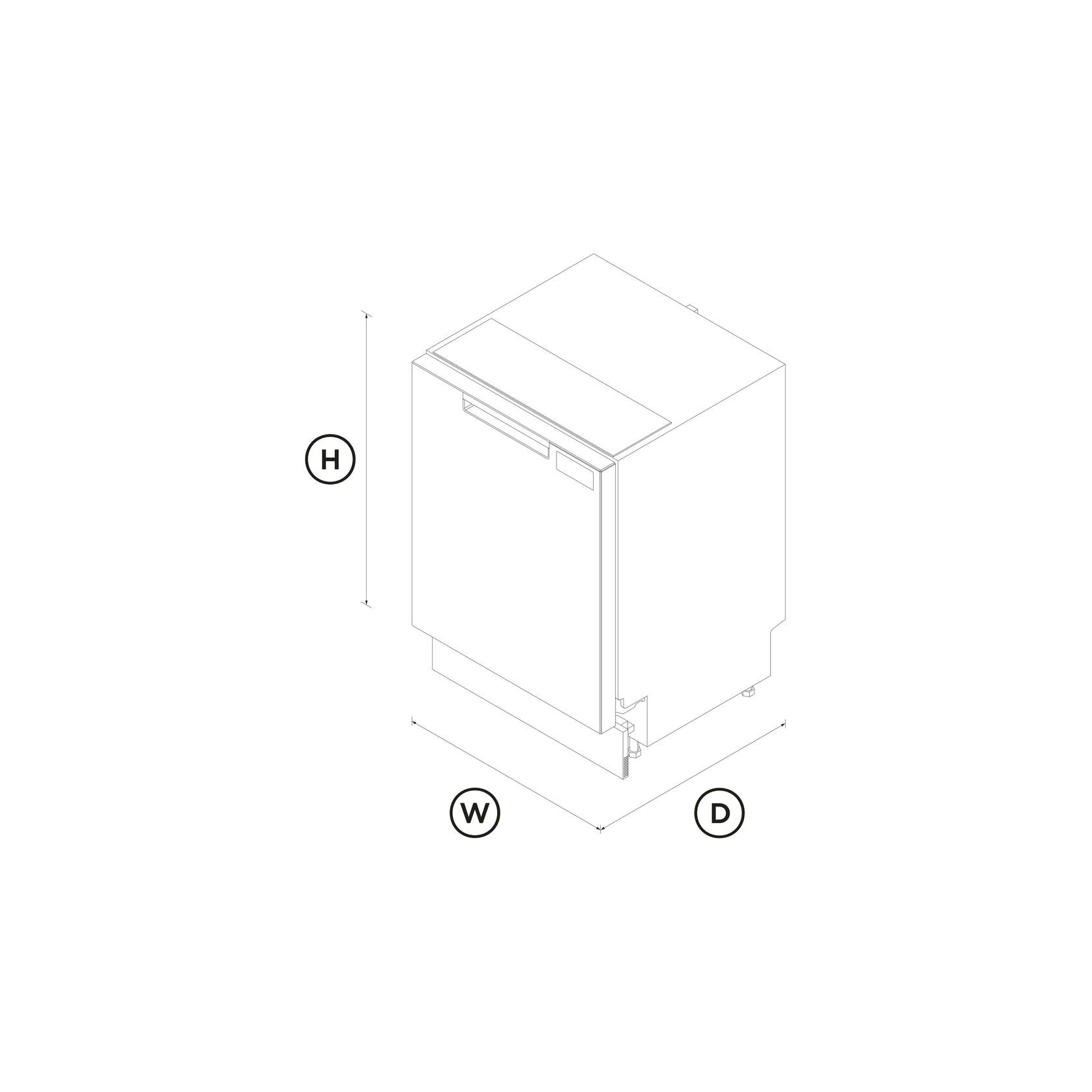 Builtunder Dishwasher, Sanitise ArchiPro NZ