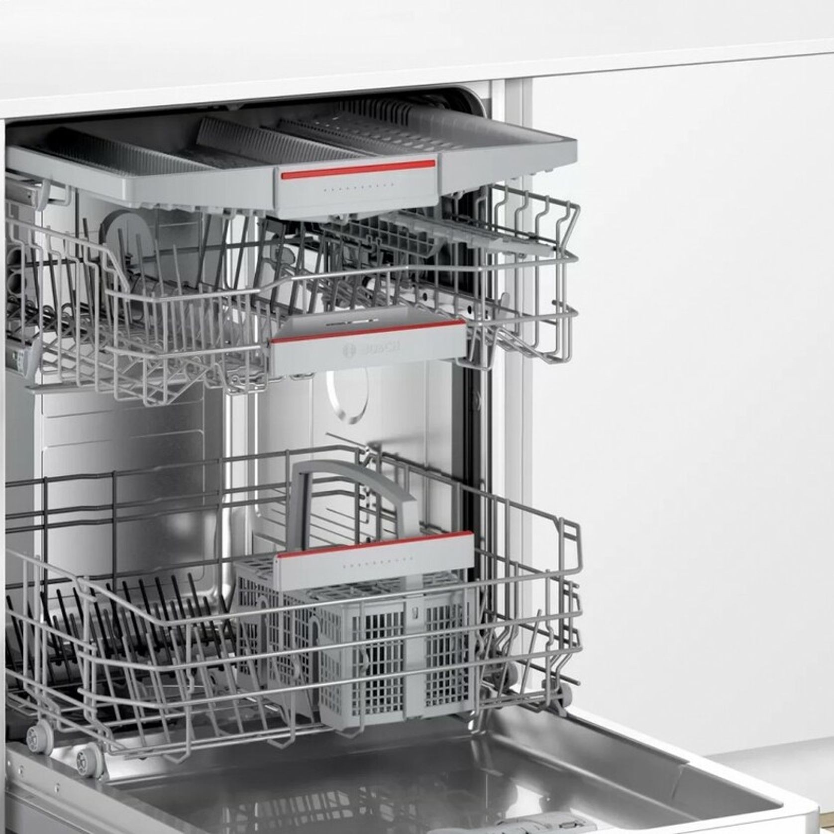 BOSCH | Series 6 Built-Under Dishwasher 60 cm Black Inox gallery detail image