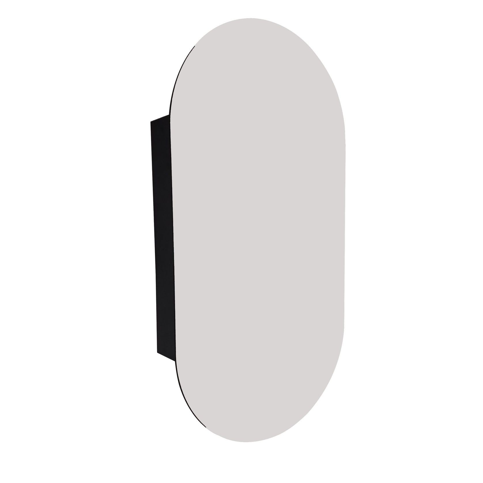 Code Neo Oval Inset Mirror Cabinet 500 X 950Mm gallery detail image