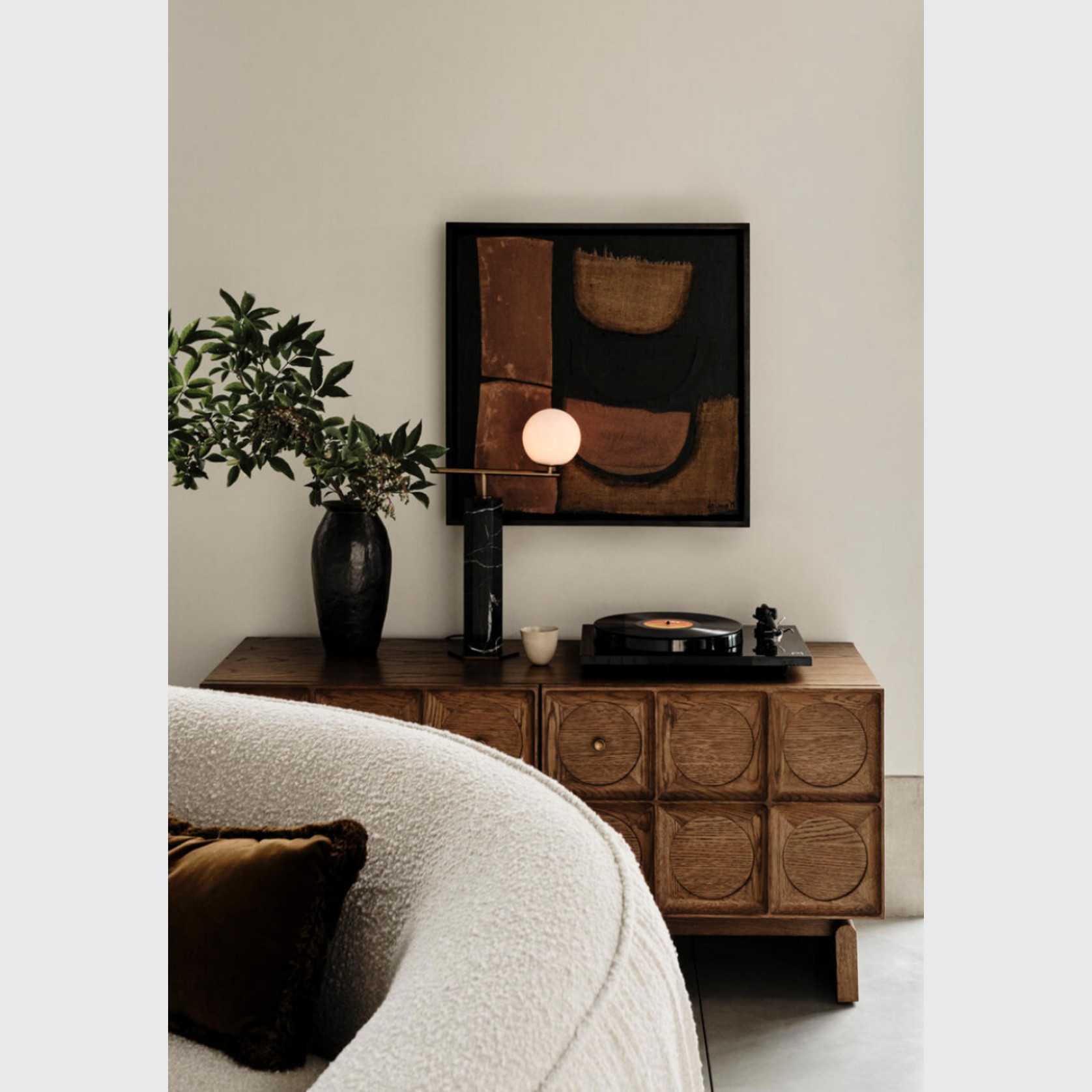 Soho Home | Marcel Media Unit | Medium Oak gallery detail image