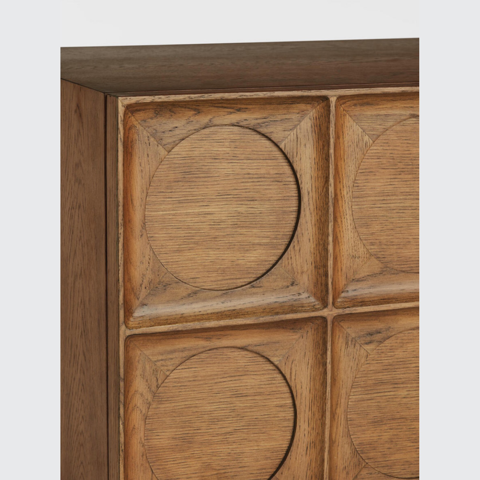 Soho Home | Marcel Media Unit | Medium Oak gallery detail image