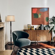 Soho Home | Nora Tambour Sideboard | Marquina Marble gallery detail image