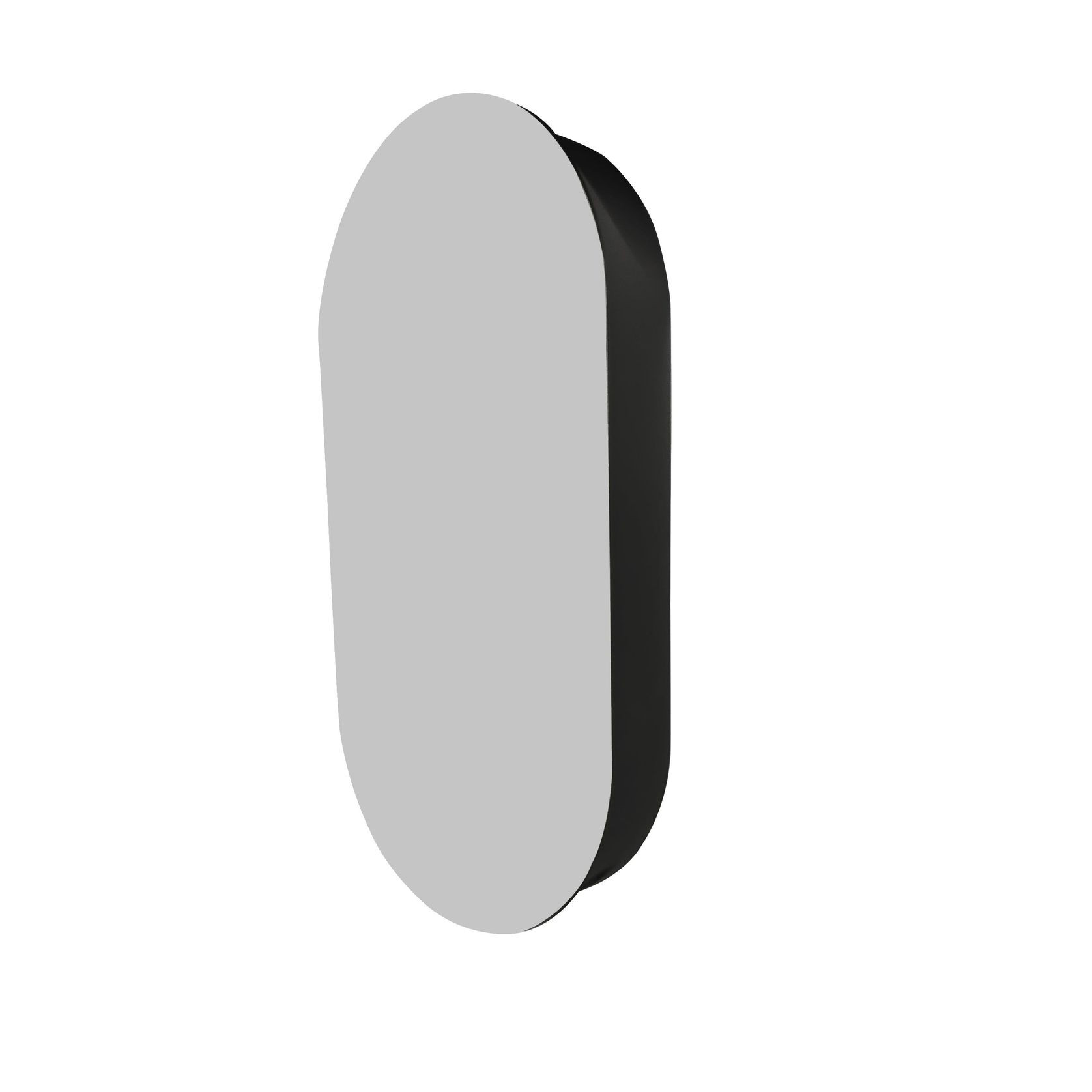 Code Neo Oval Round Mirror Cabinet 500 X 950Mm gallery detail image