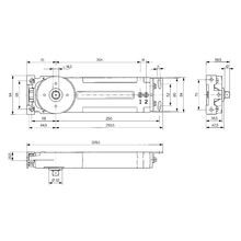 Dorma RTS85T EN4 Transom Closer Set Combi pack RTS85T gallery detail image