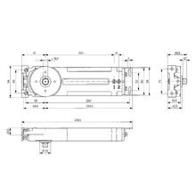 Dorma RTS85T EN3 Transom Closer Hold Open Combi Pack gallery detail image