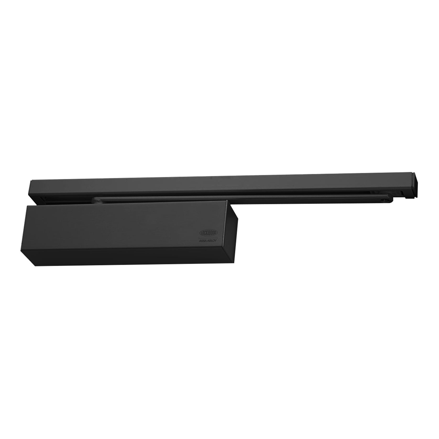 Lockwood EN1-5 Cam Action Door Closer Black 2615DABLK gallery detail image