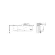 ISEO Hydraulic Door Closer, Standard Arm - IS110 gallery detail image