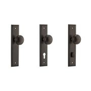 Iver Paddington Door Knob Stepped Backplate Signature Brass gallery detail image