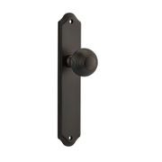 Iver Guildford Door Knob on Shouldered Backplate Signature Brass gallery detail image